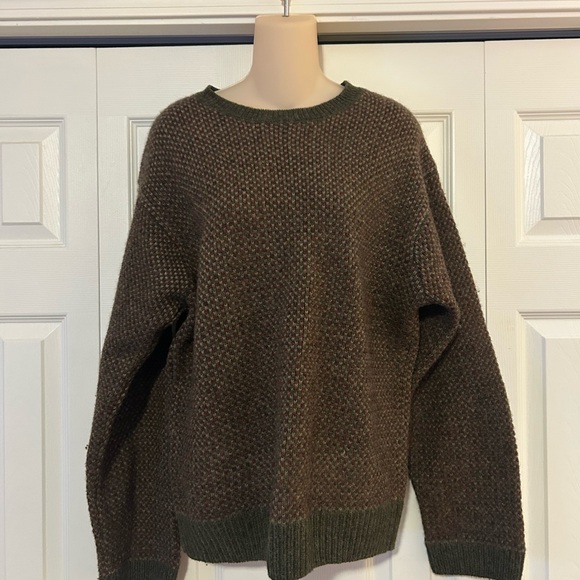 Eddie Bauer Men's Brown Crewneck Sweater - Picture 1 of 5